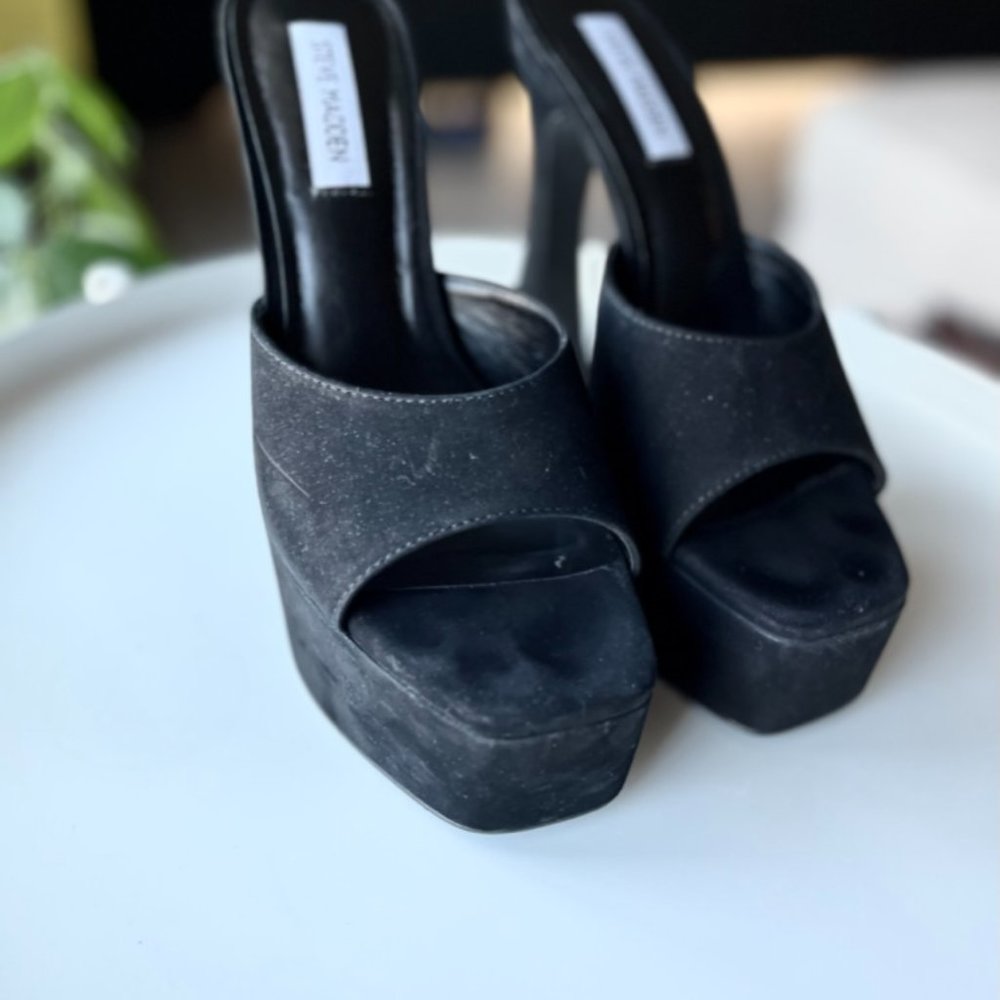 Steve Madden Kacie platform heeled mules